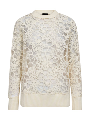 NÜ Celeste Blouse knit Bluser 110 Creme