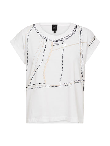 NÜ DACIA T-skjorte Topper og t-skjorter 476 Navy Mix