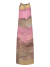 NÜ DANA Lang festkjole Kjoler 635 Pink mix