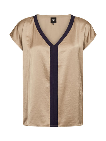 NÜ DIEM Top Topper og t-skjorter 476 Navy Mix