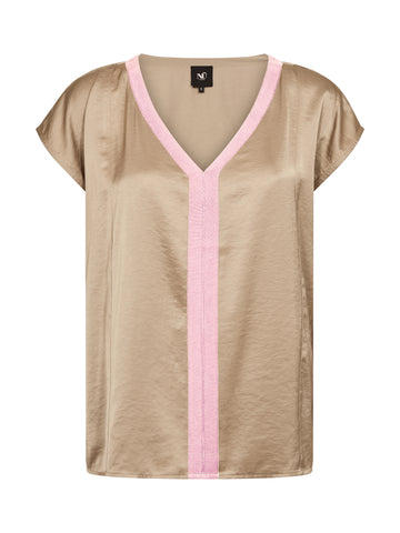 NÜ DIEM Top Topper og t-skjorter 635 Pink mix