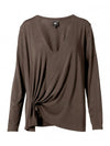 NÜ DITTE RONNIE Bluse Bluser 289 Brown