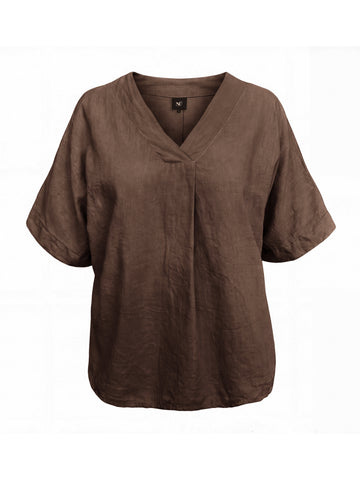 NÜ DORIS Bluse Bluser 289 Brown