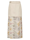 NÜ Drea Skirt Skjørt 112 Bone mix