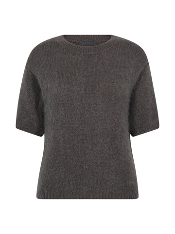 NÜ ELIZA Strikket bluse Bluser 289 Brown