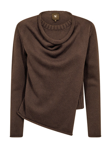 NÜ ELLA strikket bluse Strikket 289 Brown