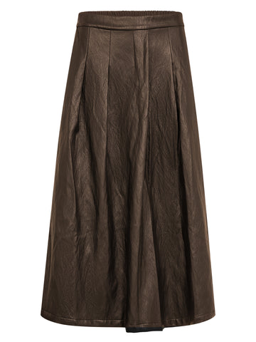 NÜ EMELINE skjørt Skjørt 289 Brown