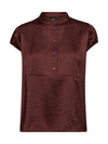 NÜ EMORY Top Topper og t-skjorter 640 Burgundy