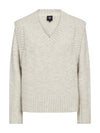 NÜ ENICE strikket bluse Strikket 112 Bone