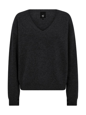 NÜ ERIKKA Bluse strikk Strikket Svart