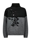 NÜ EVE strikket bluse Strikket 901 Grey mix