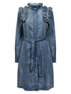 NÜ EVREN Kjole Kjoler 486 Denim