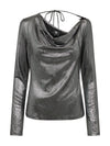 NÜ FAYE bluse Bluser 022 Silver