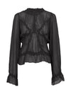 NÜ FELINE bluse Bluser Svart