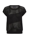 NÜ FENJA top knit Bluser Svart