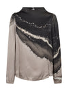 NÜ FIA blouse Bluser 249 Cigar mix