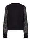 NÜ FIE blouse knit Strikket Svart