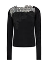 NÜ FIE blouse knit Strikket Svart