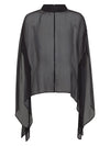 NÜ FRANKIE poncho Ponchos Svart
