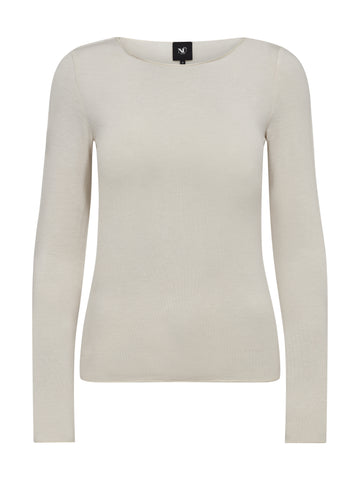 NÜ LEIRE T-skjorte Topper og t-skjorter 112 Bone