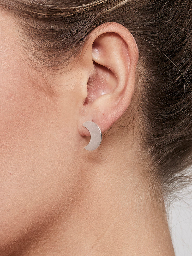 NÜ Moons No. 3 Ørering Mini Jewellery 022 Silver