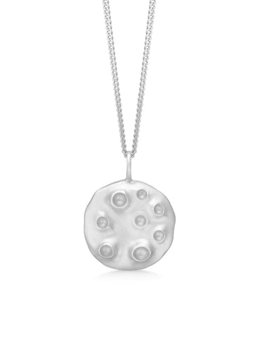 NÜ Moonwalk No. 3 Halskjede Jewellery 022 Silver