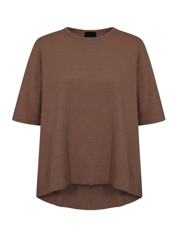 NÜ OAKLEE T-skjorte Topper og t-skjorter 289 Brown