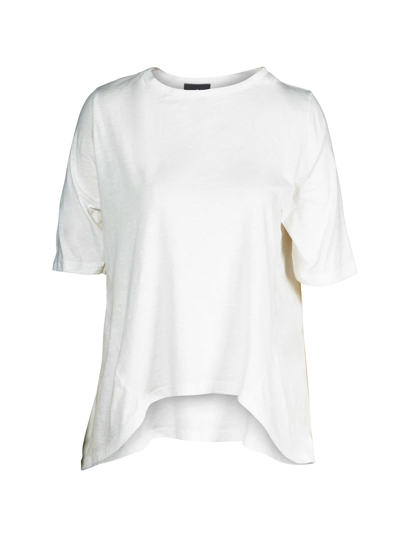 NÜ OAKLEE oversized T-skjorte Topper og T-skjorter 110 Creme