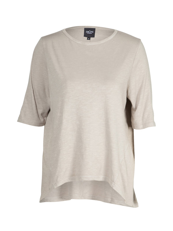 NÜ OAKLEE oversized T-skjorte Topper og T-skjorter 125 Seasand