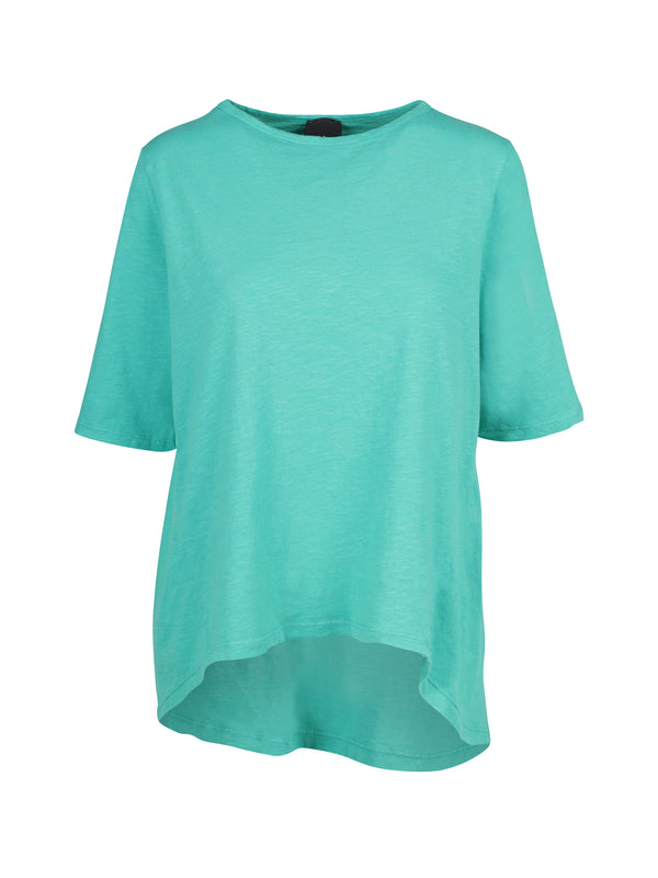 NÜ OAKLEE oversized T-skjorte Topper og T-skjorter 331 Simply Green