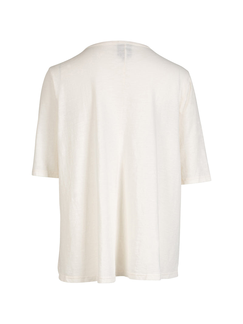 NÜ OAKLEE oversized T-skjorte Topper og t-skjorter 110 Creme