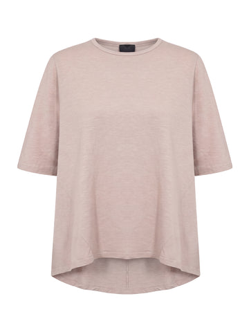 NÜ OAKLEE oversized T-skjorte Topper og t-skjorter 608 Rose
