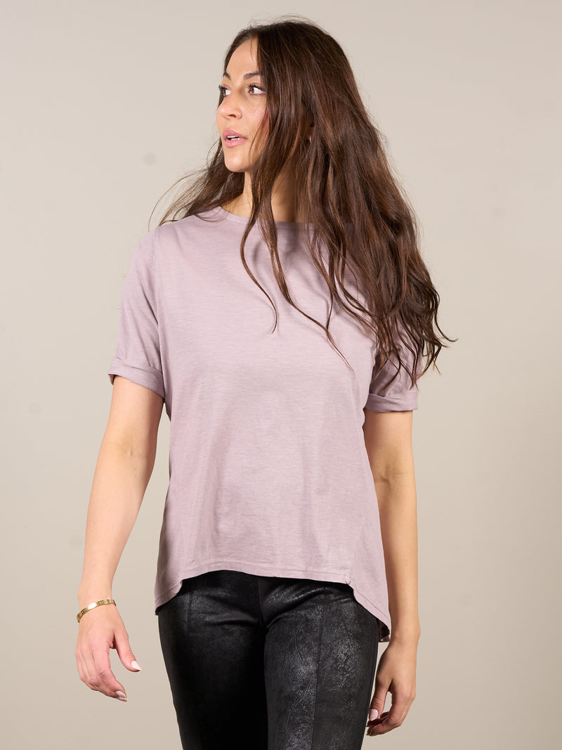 NÜ OAKLEE oversized T-skjorte Topper og t-skjorter 762 Dusty purple