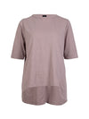 NÜ OAKLEE oversized T-skjorte Topper og t-skjorter 762 Dusty purple