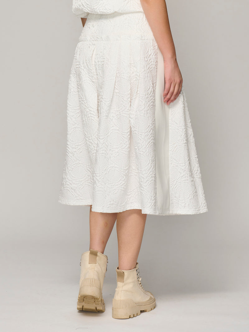 NÜ OWAMI skjørt Skjørt 110 Creme