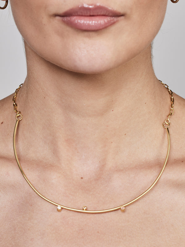 NÜ Planets No. 1 Halskjede Jewellery 011 Gold