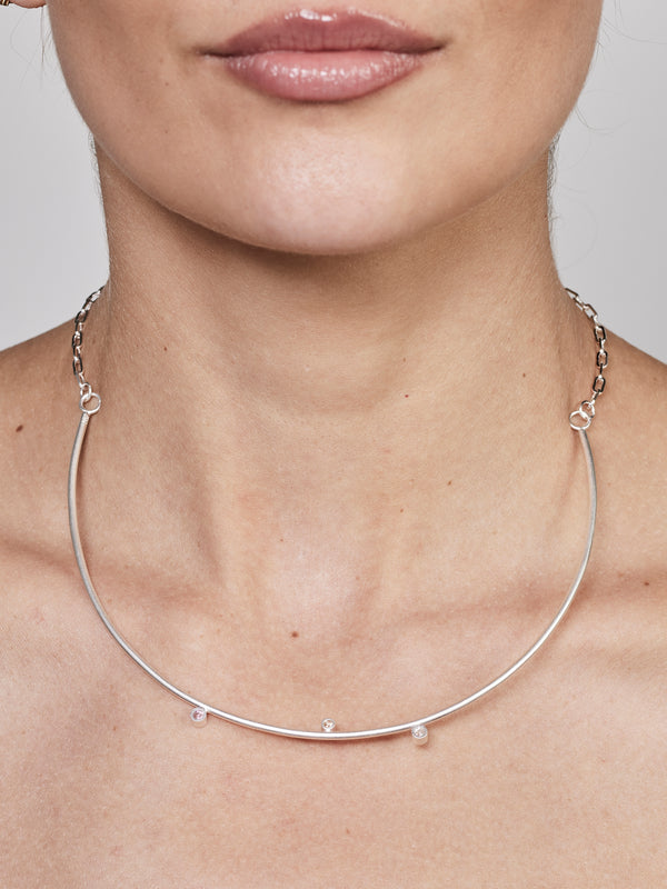 NÜ Planets No. 1 Halskjede Jewellery 022 Silver