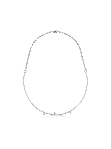 NÜ Planets No. 1 Halskjede Jewellery 022 Silver