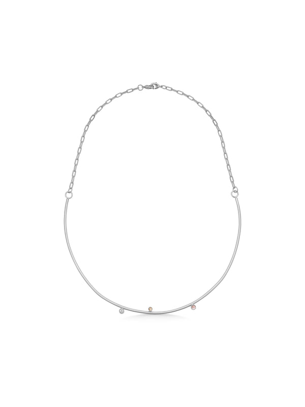 NÜ Planets No. 1 Halskjede Jewellery 022 Silver
