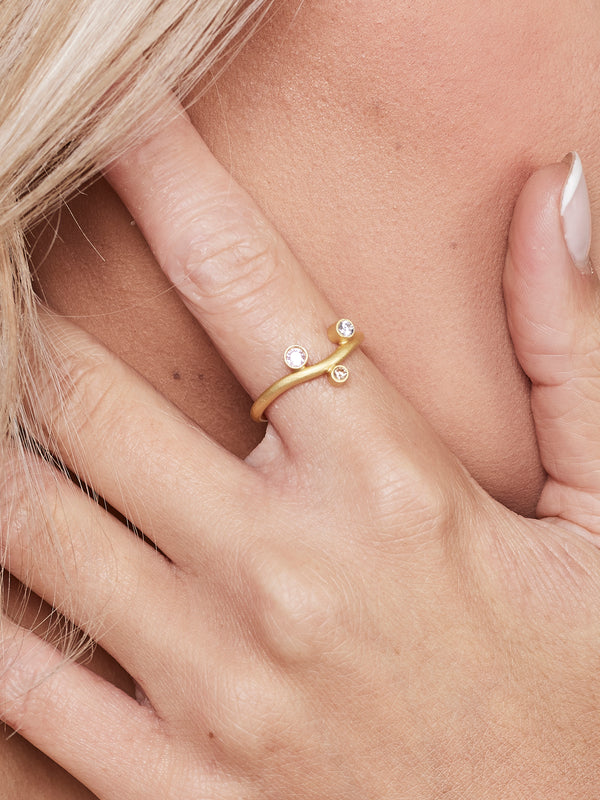 NÜ Planets No. 3 Ring Jewellery 011 Gold