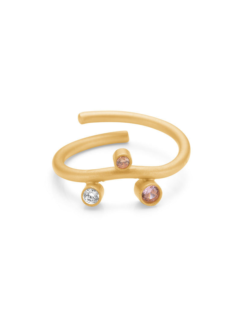 NÜ Planets No. 3 Ring Jewellery 011 Gold