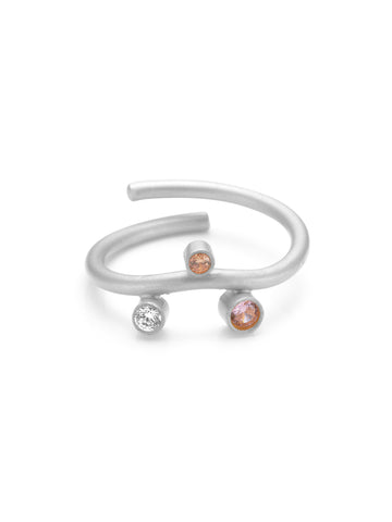 NÜ Planets No. 3 Ring Jewellery 022 Silver