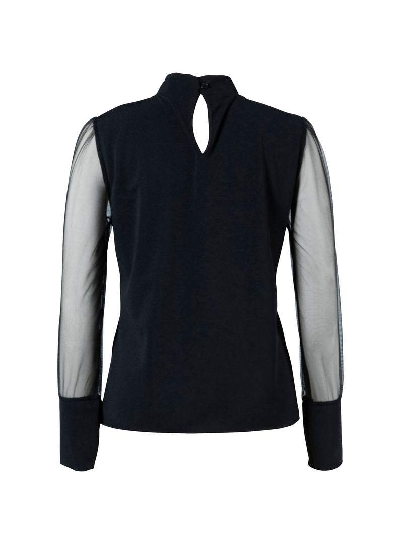 NÜ SAFINA Bluse Bluser Svart