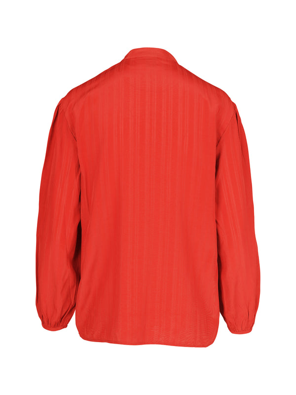 NÜ TIPPIE skjorte med stripete detaljer Skjorter 627 Bright red