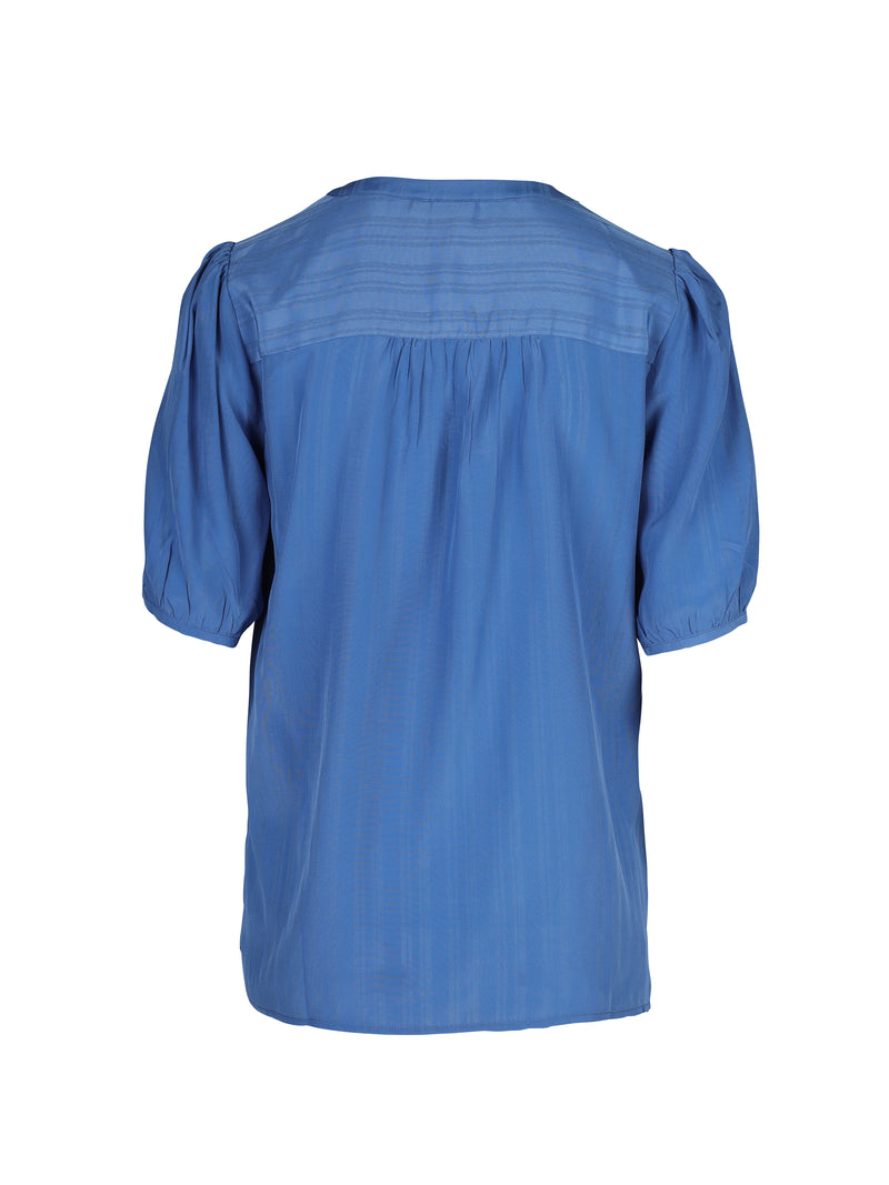 NÜ TIPPIE topp med stripete detaljer Topper og T-skjorter 434 fresh blue