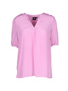 NÜ TIPPIE topp med stripete detaljer Topper og T-skjorter 634 Pink Mist