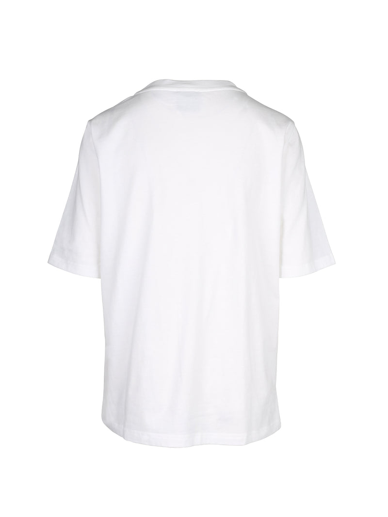 NÜ Tillie T-skjorte oversized Topper og T-skjorter 110 Creme
