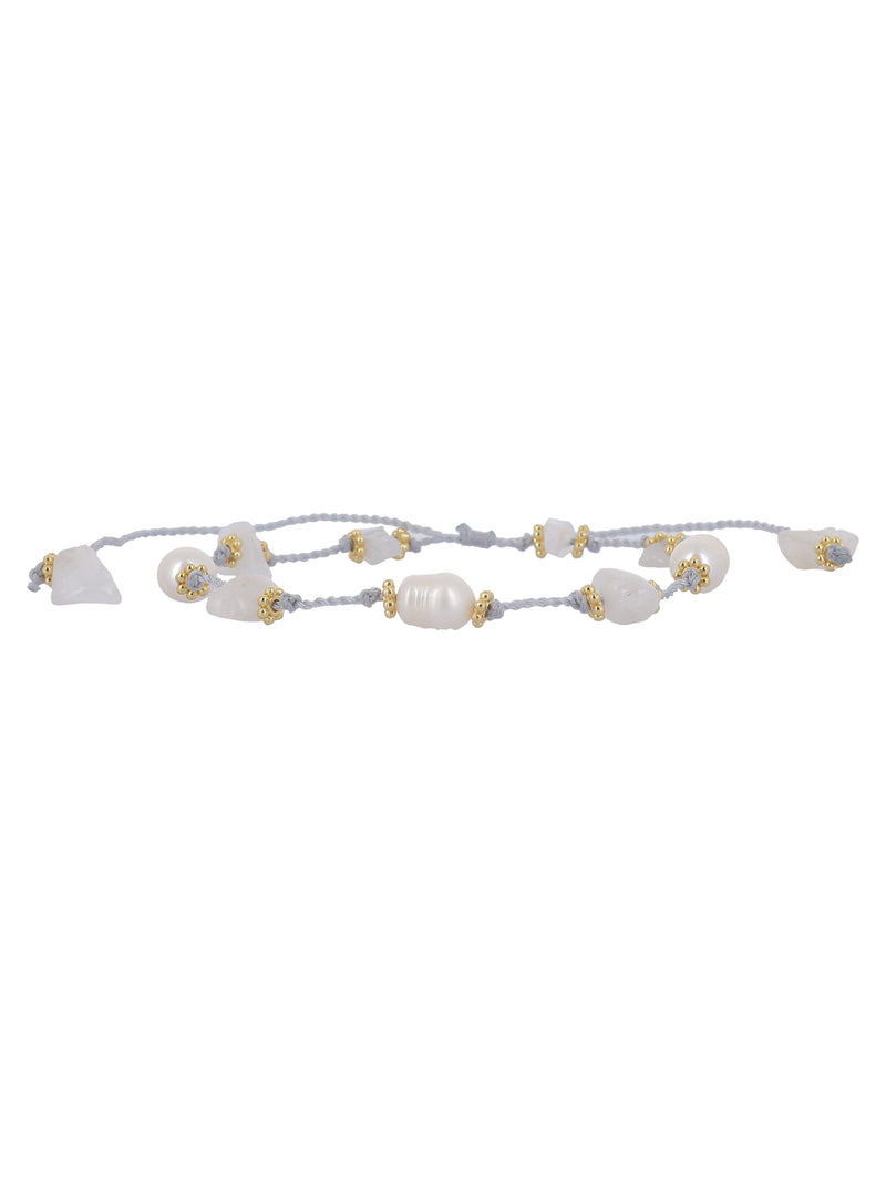 NÜ Ubud Armbånd Accessoirer 110 creme mix