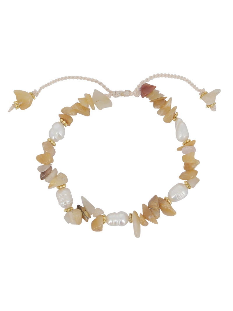 NÜ Uno Armbånd Accessoirer 110 creme mix