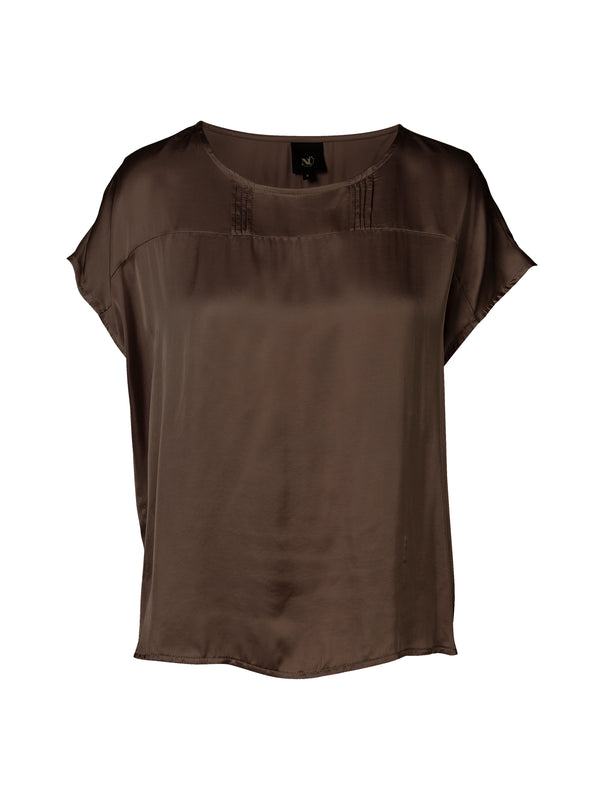 NÜ VALINA bluse Bluser 224 Dark Brown